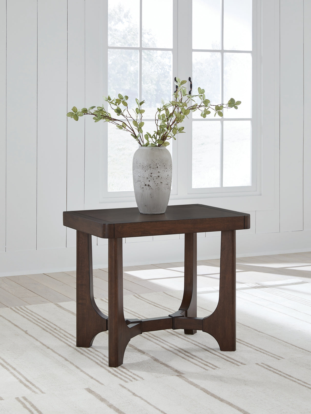 Korestone Dark Brown End Table from Ashley - Luna Furniture