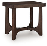 Korestone Dark Brown End Table from Ashley - Luna Furniture