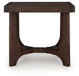 Korestone Dark Brown End Table from Ashley - Luna Furniture
