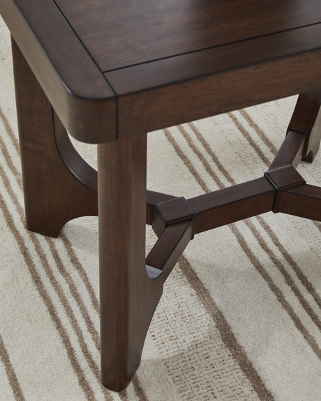 Korestone Dark Brown End Table from Ashley - Luna Furniture