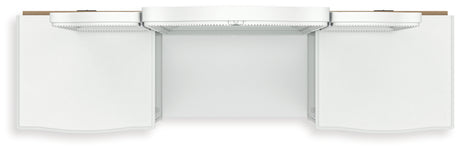 Kozlani Vanity, Mirror and Stool from Ashley - Luna Furniture