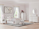 Kozlani White Dresser and Mirror from Ashley Furniture - Luna Furniture