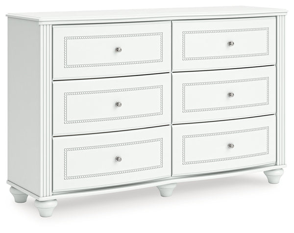 Kozlani White Dresser