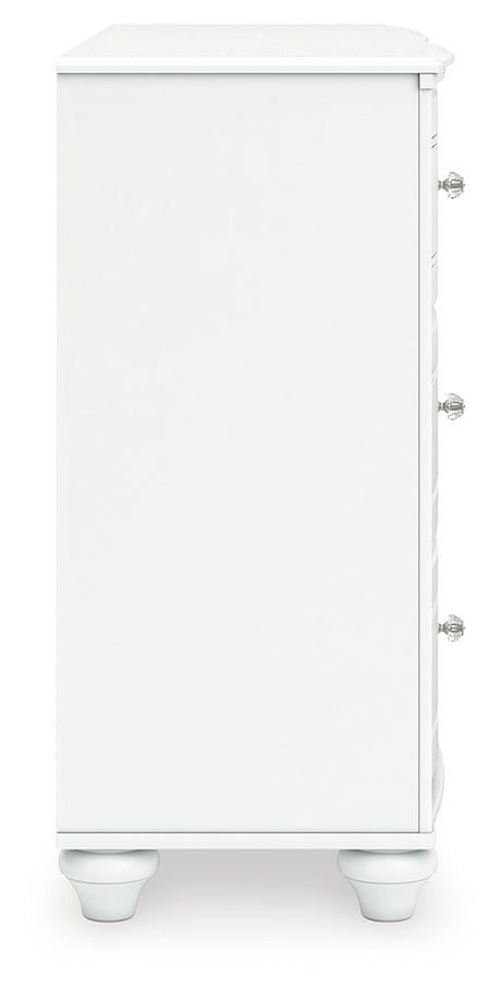 Kozlani White Dresser from Ashley - Luna Furniture