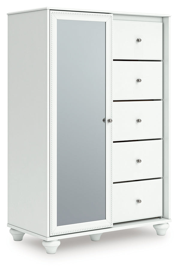 Kozlani White Dressing Chest