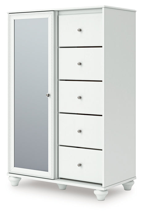 Kozlani White Dressing Chest from Ashley - Luna Furniture