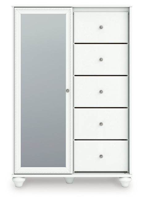 Kozlani White Dressing Chest from Ashley - Luna Furniture