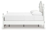 Kozlani White Full Upholstered Panel Storage Bed from Ashley Furniture - Luna Furniture
