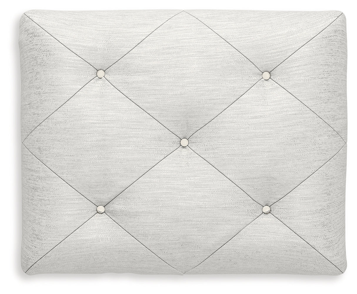 Kozlani White Vanity Stool from Ashley - Luna Furniture