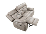 Tyson Gray 3-Piece Reclining Living Room Set from Steve Silver - Luna Furniture