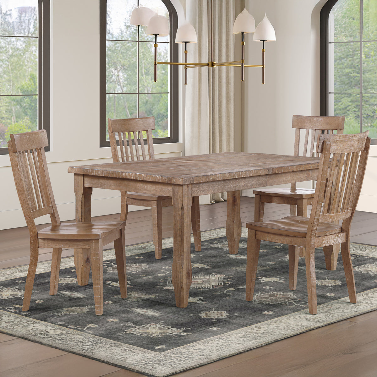 Riverdale Driftwood Dining Room Set from Steve Silver - Luna Furniture