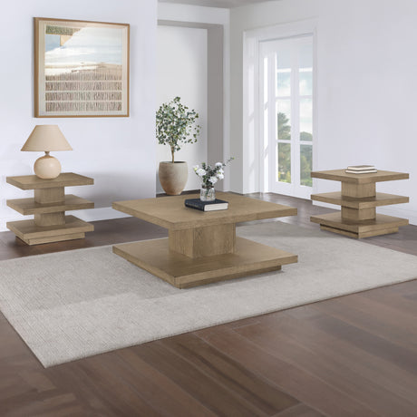 Canyon 3-Piece Table Set (Cocktail Table & 2 End Tables) from Steve Silver - Luna Furniture