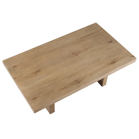 Aubrey 48″ Coffee Table, Driftwood from Steve Silver - Luna Furniture