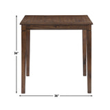 Westlake Chestnut Brown 5-Piece Counter Height Dining Set from Steve Silver - Luna Furniture