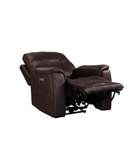 Lexington Canyon Walnut Triple-Power Media Recliner from Steve Silver - Luna Furniture