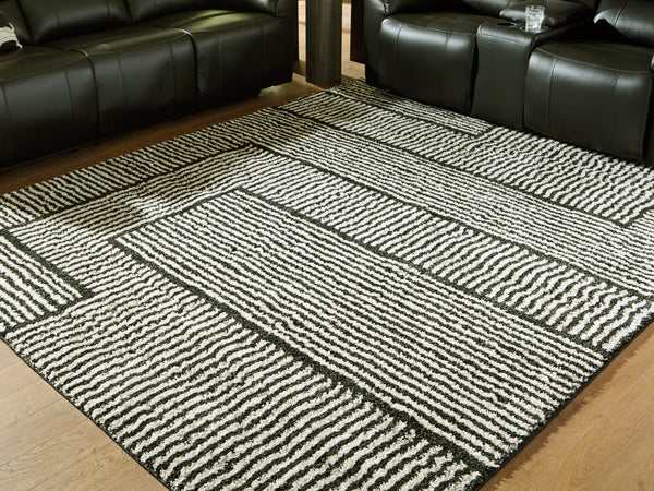 Kurtmen Black/Ivory Large Rug