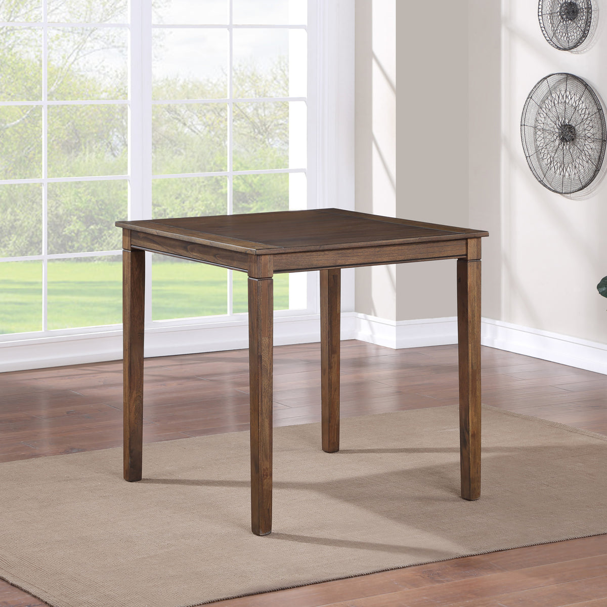Westlake Chestnut Brown 5-Piece Counter Height Dining Set from Steve Silver - Luna Furniture