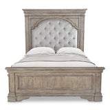 Highland Park Waxed Driftwood Queen Bed from Steve Silver - Luna Furniture