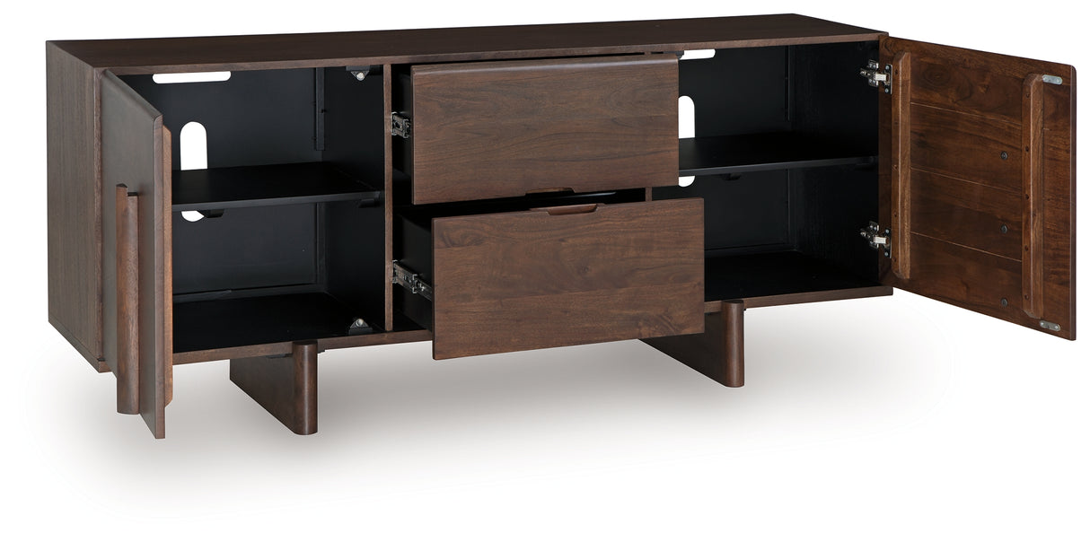 Kydler Medium Brown Accent Cabinet from Ashley - Luna Furniture