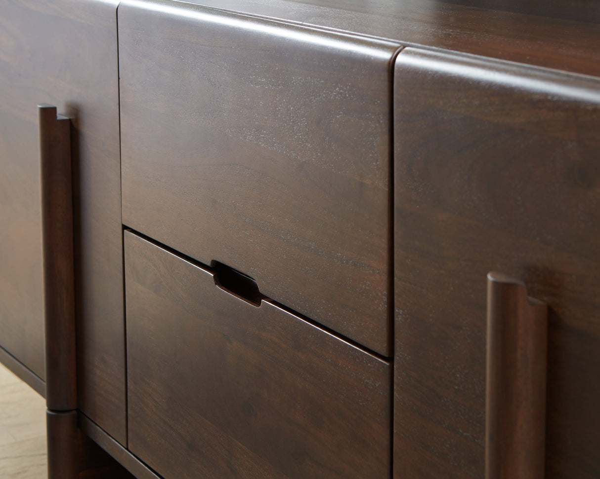 Kydler Medium Brown Accent Cabinet from Ashley - Luna Furniture