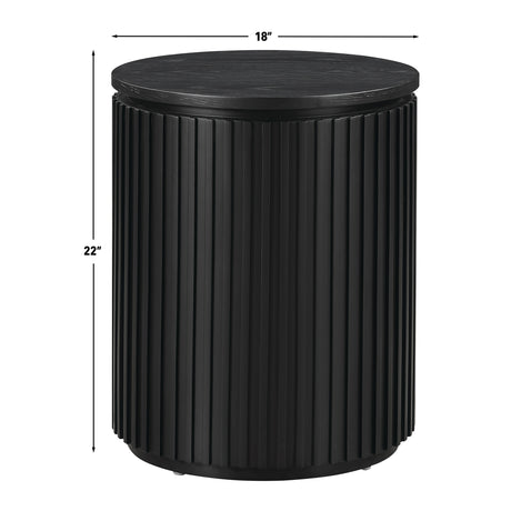 Colvin 3-Piece Table Set, Black Finish from Steve Silver - Luna Furniture