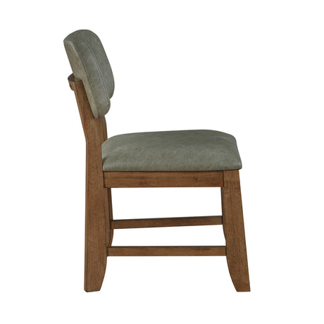 Ventura Green/Brown Side Chair, Set of 2 from Steve Silver - Luna Furniture