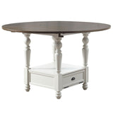 Joanna Brown 59" Round Counter Table from Steve Silver - Luna Furniture