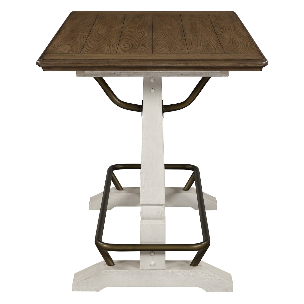 Pendleton Ivory/Honey Oak 7-Piece Counter Height Dining Set from Steve Silver - Luna Furniture