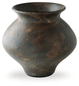 Laddlow Antique Brown Vase from Ashley Furniture - Luna Furniture