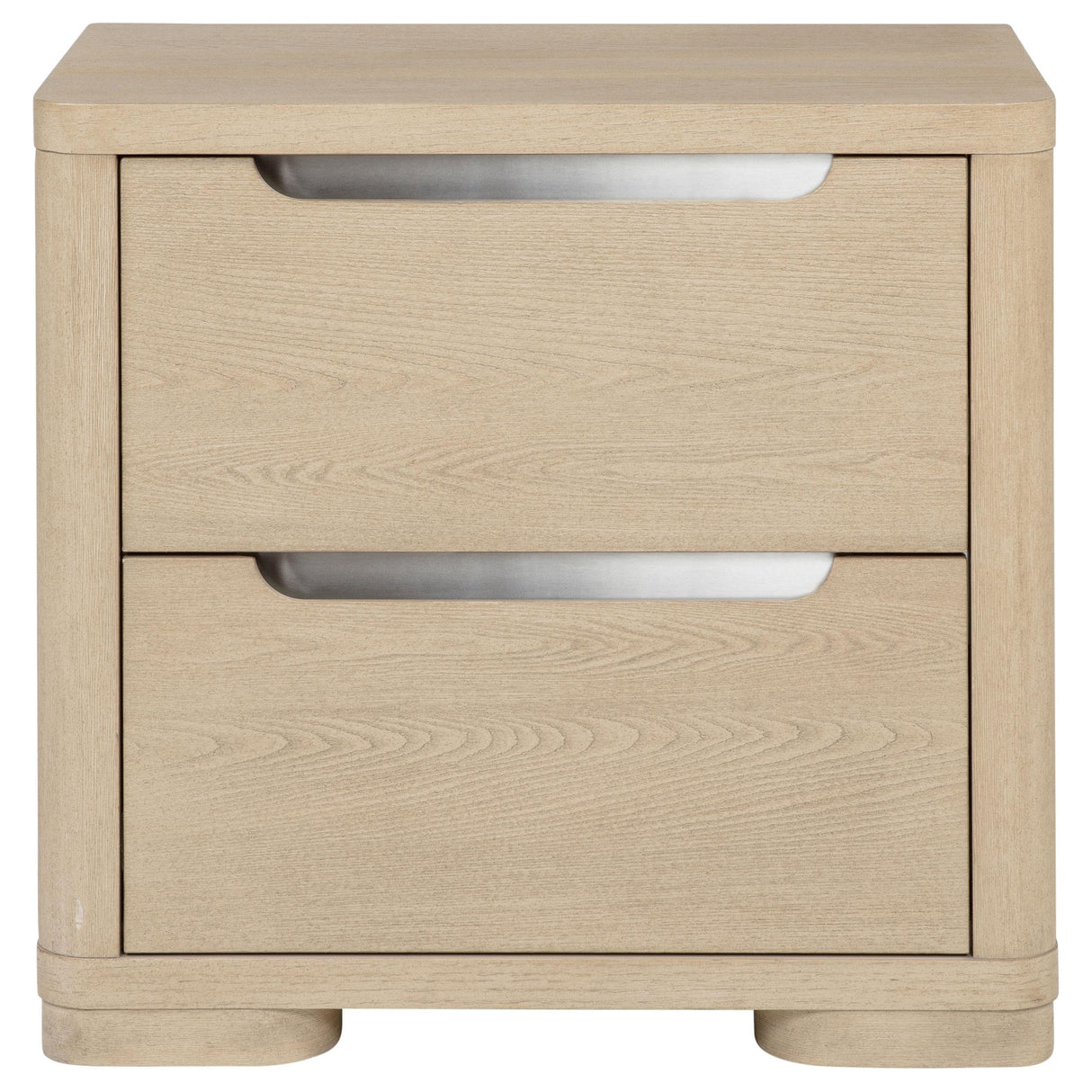 Ladera Light Elm 2-Drawer Nightstand from Coaster - Luna Furniture