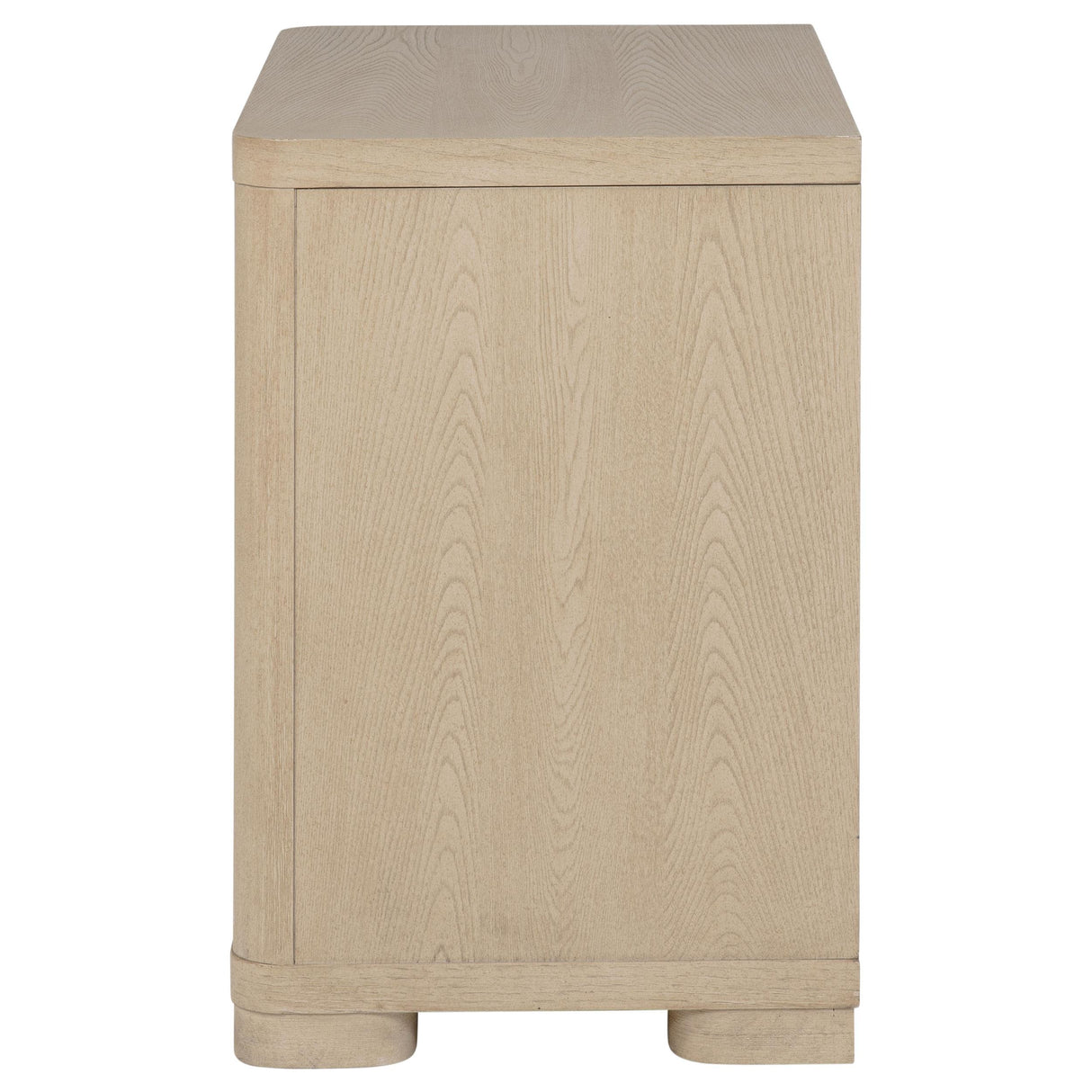 Ladera Light Elm 2-Drawer Nightstand from Coaster - Luna Furniture