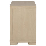 Ladera Light Elm 2-Drawer Nightstand from Coaster - Luna Furniture
