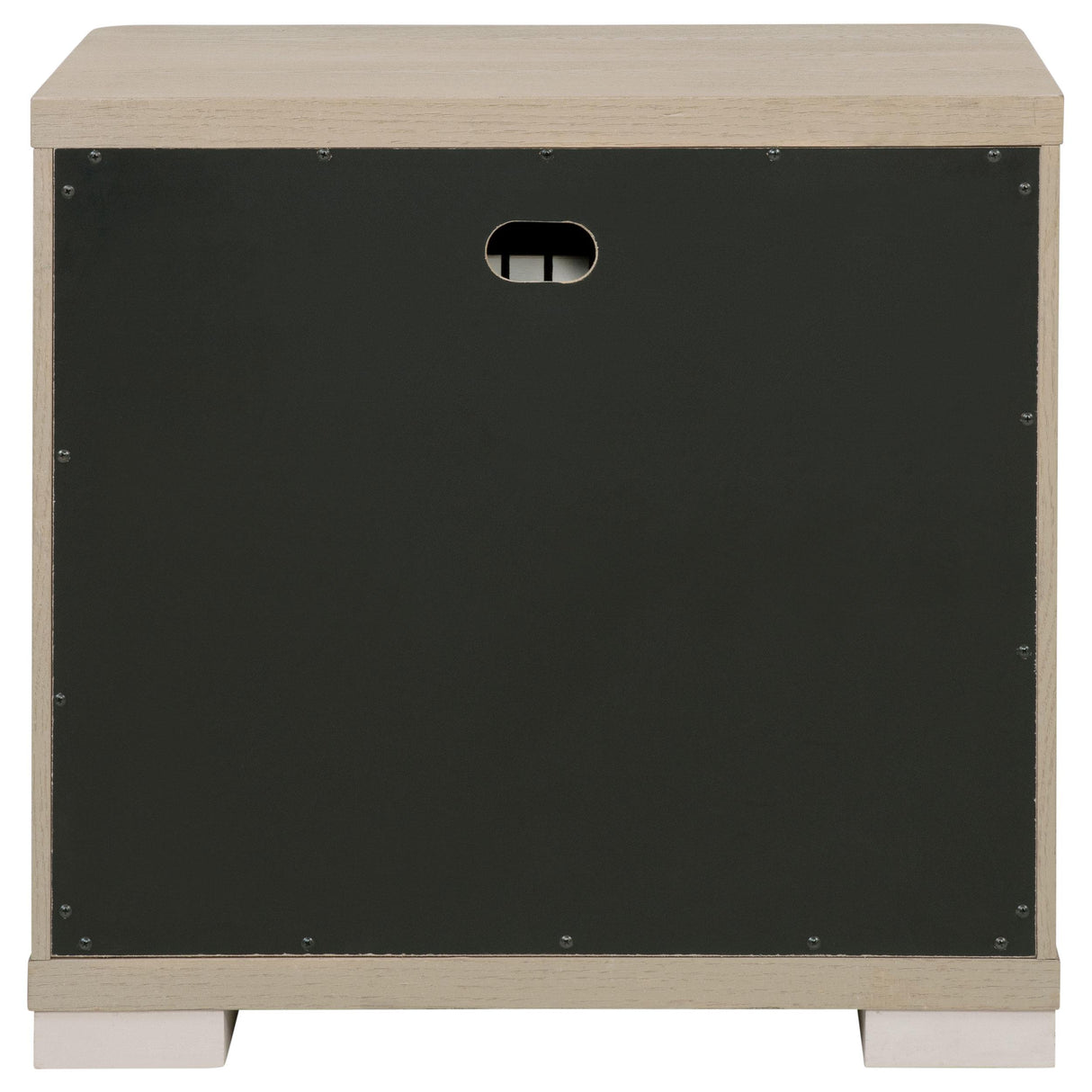 Ladera Light Elm 2-Drawer Nightstand from Coaster - Luna Furniture