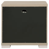 Ladera Light Elm 2-Drawer Nightstand from Coaster - Luna Furniture