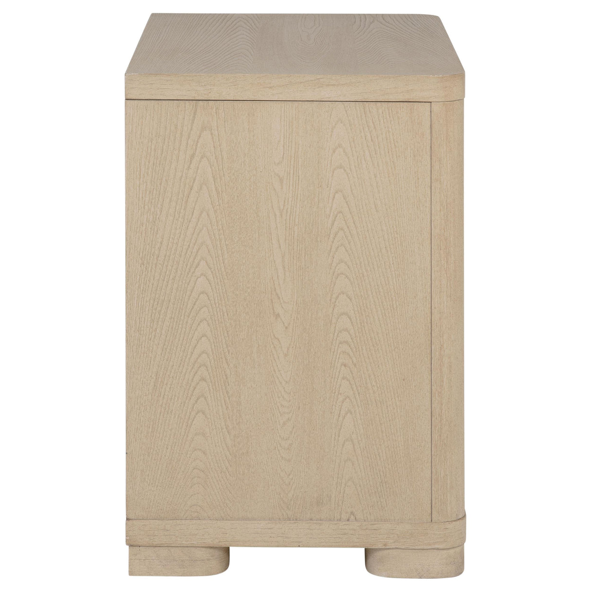 Ladera Light Elm 2-Drawer Nightstand from Coaster - Luna Furniture