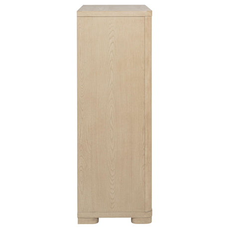 Ladera Light Elm 5-Drawer Bedroom Chest from Coaster - Luna Furniture