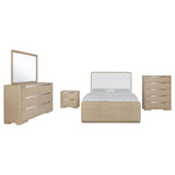 Ladera Light Elm 5-Piece Queen Bedroom Set from Coaster - Luna Furniture