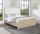 Ladera Light Elm Eastern King Panel Bed from Coaster - Luna Furniture