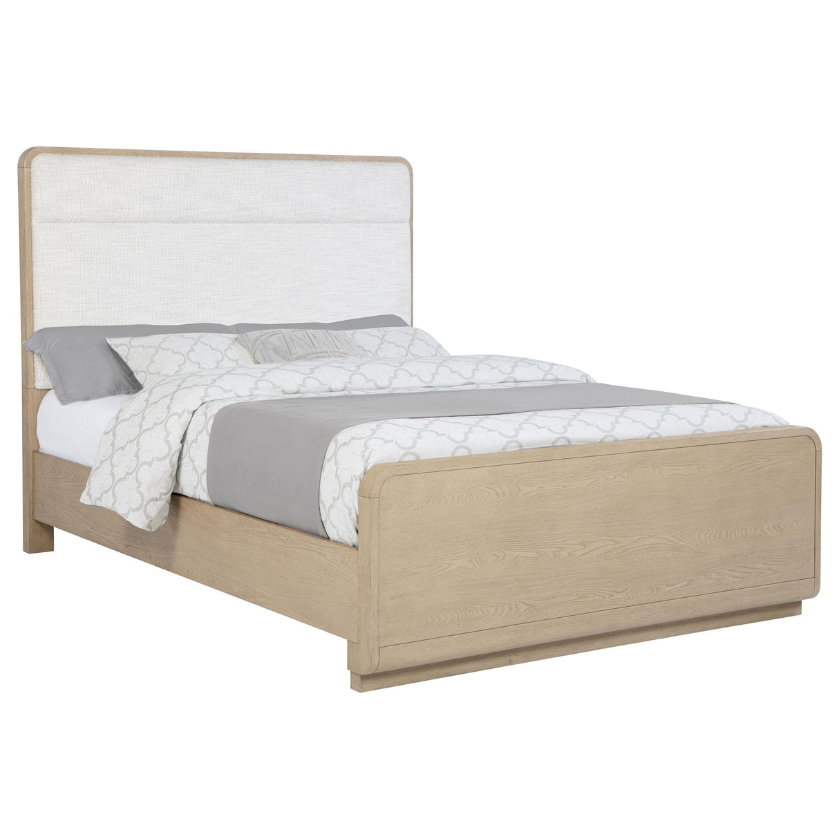 Ladera Light Elm Eastern King Panel Bed from Coaster - Luna Furniture