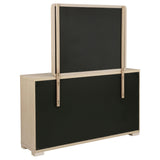 Ladera 6-drawer Bedroom Dresser and Mirror Light Elm from Coaster - Luna Furniture