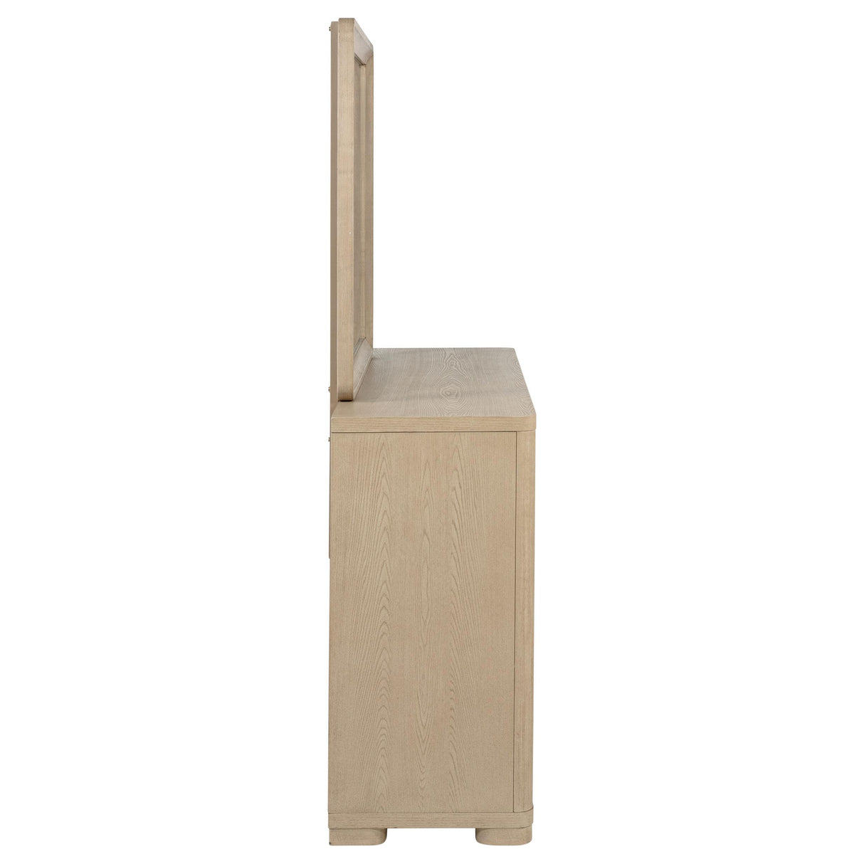 Ladera 6-drawer Bedroom Dresser and Mirror Light Elm from Coaster - Luna Furniture
