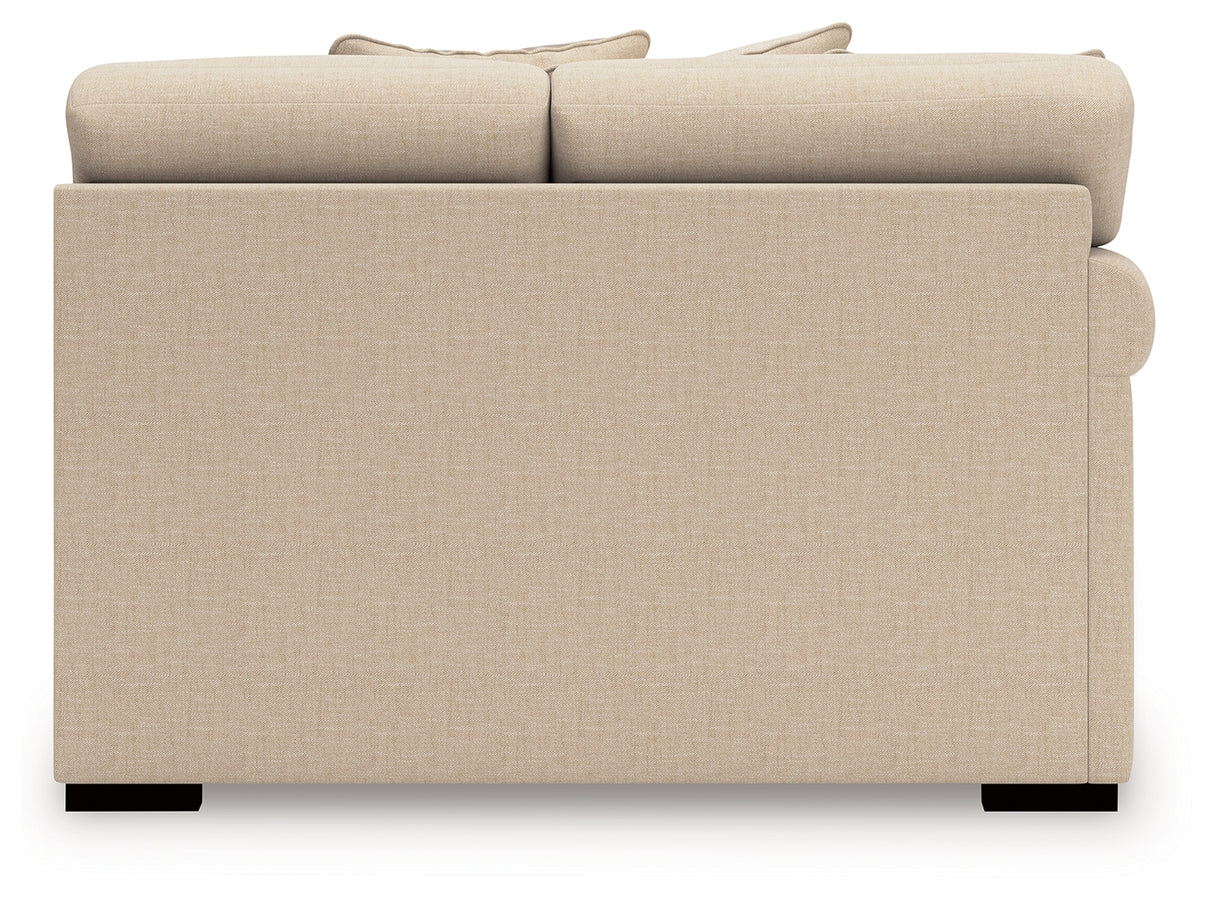 LadyMae Twill 4-Piece Sectional from Ashley Furniture - Luna Furniture