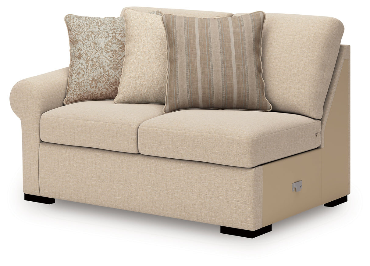 LadyMae Twill 4-Piece Sectional from Ashley Furniture - Luna Furniture