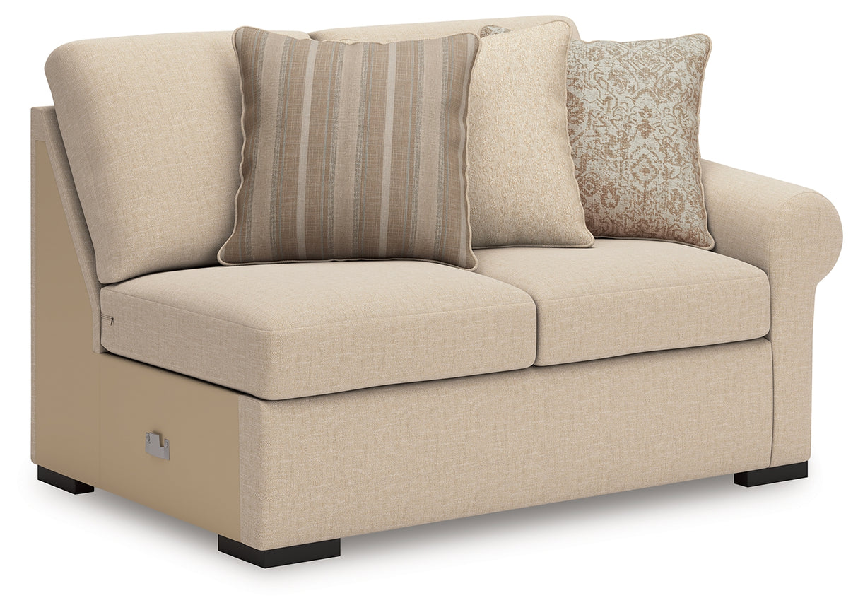 LadyMae Twill 4-Piece Sectional from Ashley Furniture - Luna Furniture