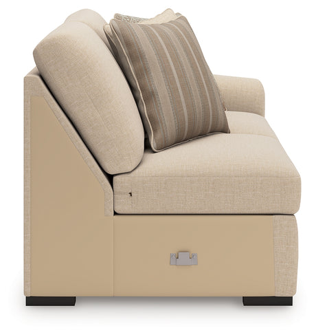 LadyMae Twill 4-Piece Sectional from Ashley Furniture - Luna Furniture