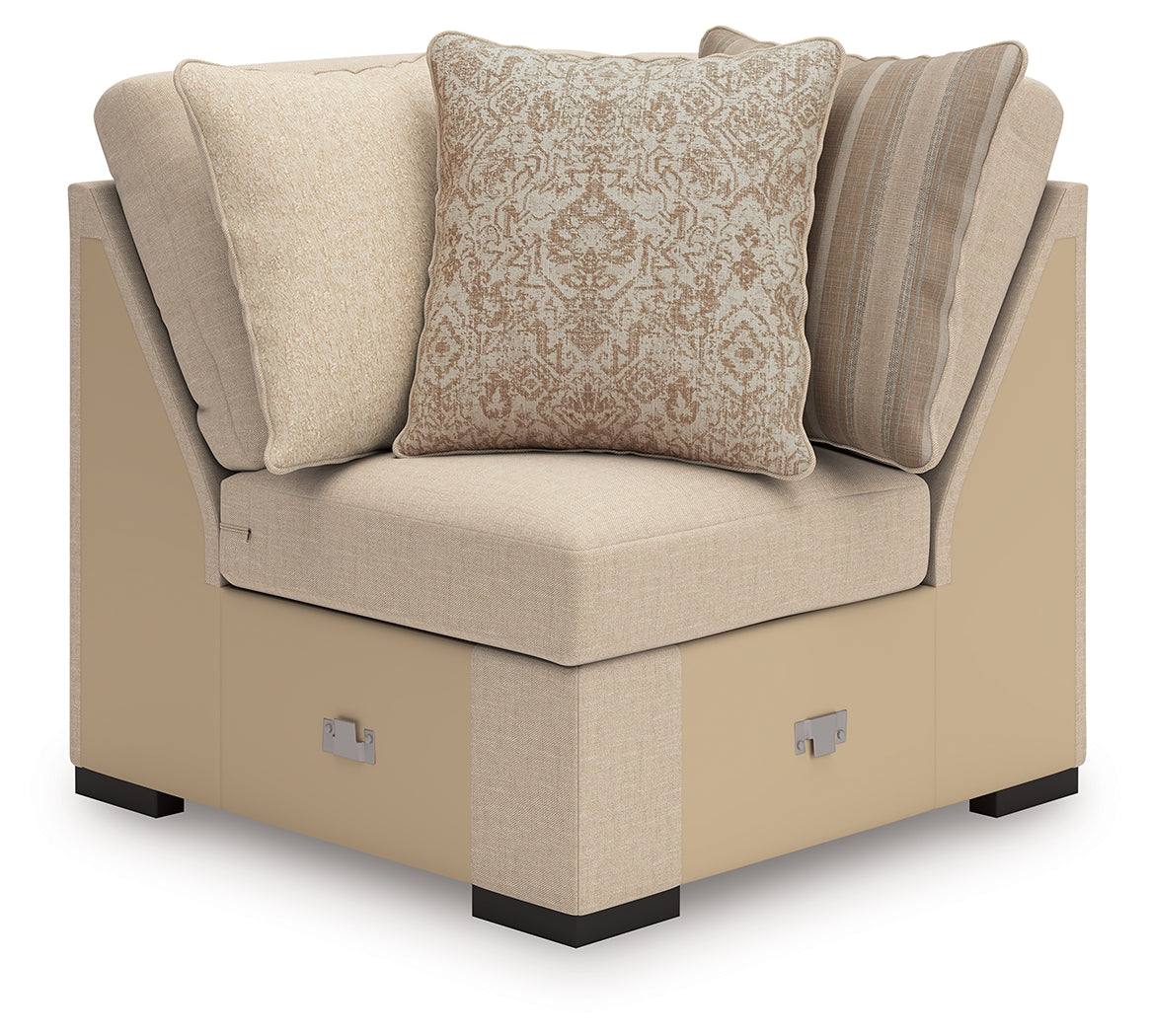 LadyMae Twill 4-Piece Sectional from Ashley Furniture - Luna Furniture