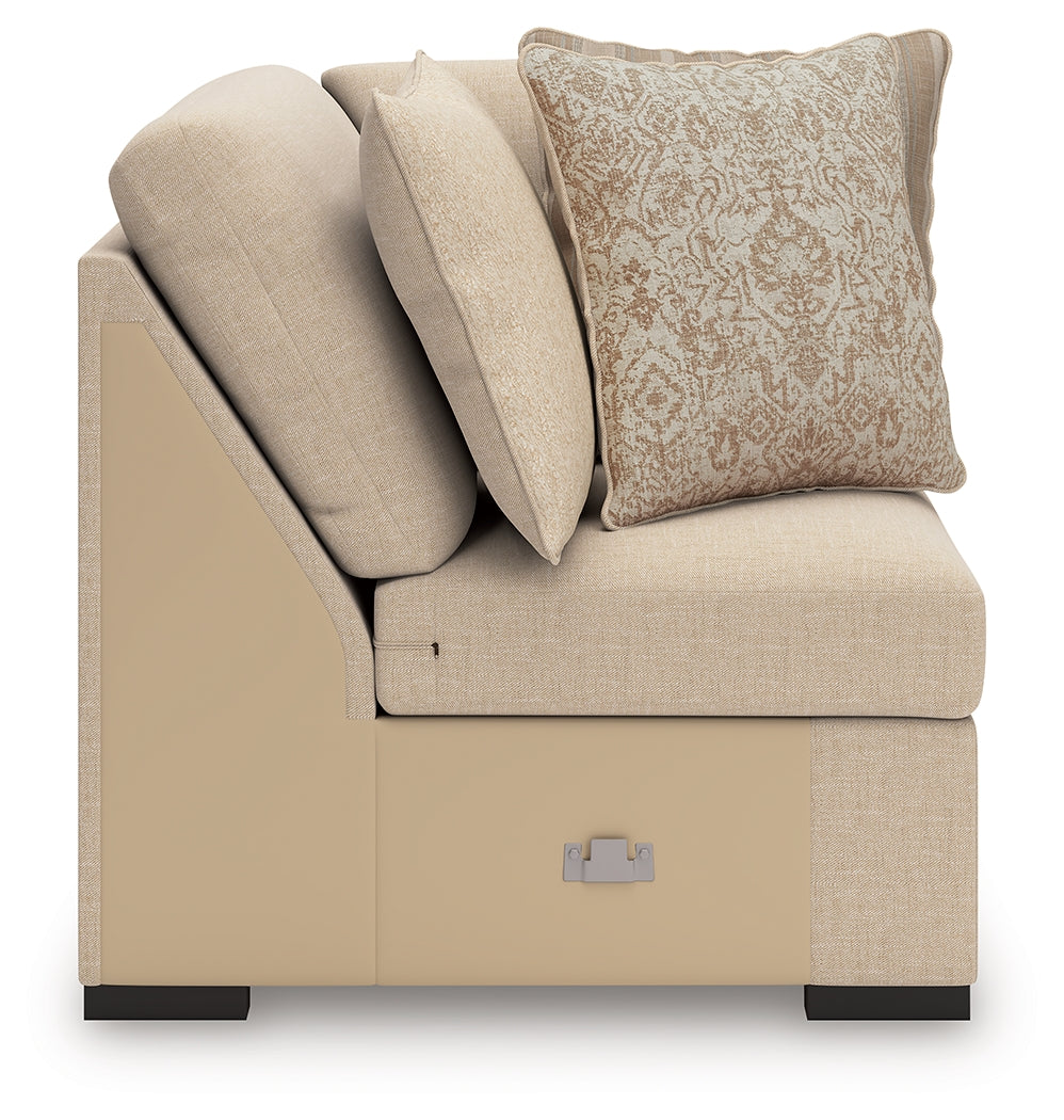 LadyMae Twill 4-Piece Sectional from Ashley Furniture - Luna Furniture