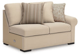 LadyMae Twill 3-Piece Sectional from Ashley - Luna Furniture