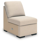 LadyMae Twill Armless Chair from Ashley - Luna Furniture
