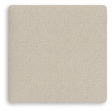 LadyMae Twill Oversized Accent Ottoman from Ashley - Luna Furniture